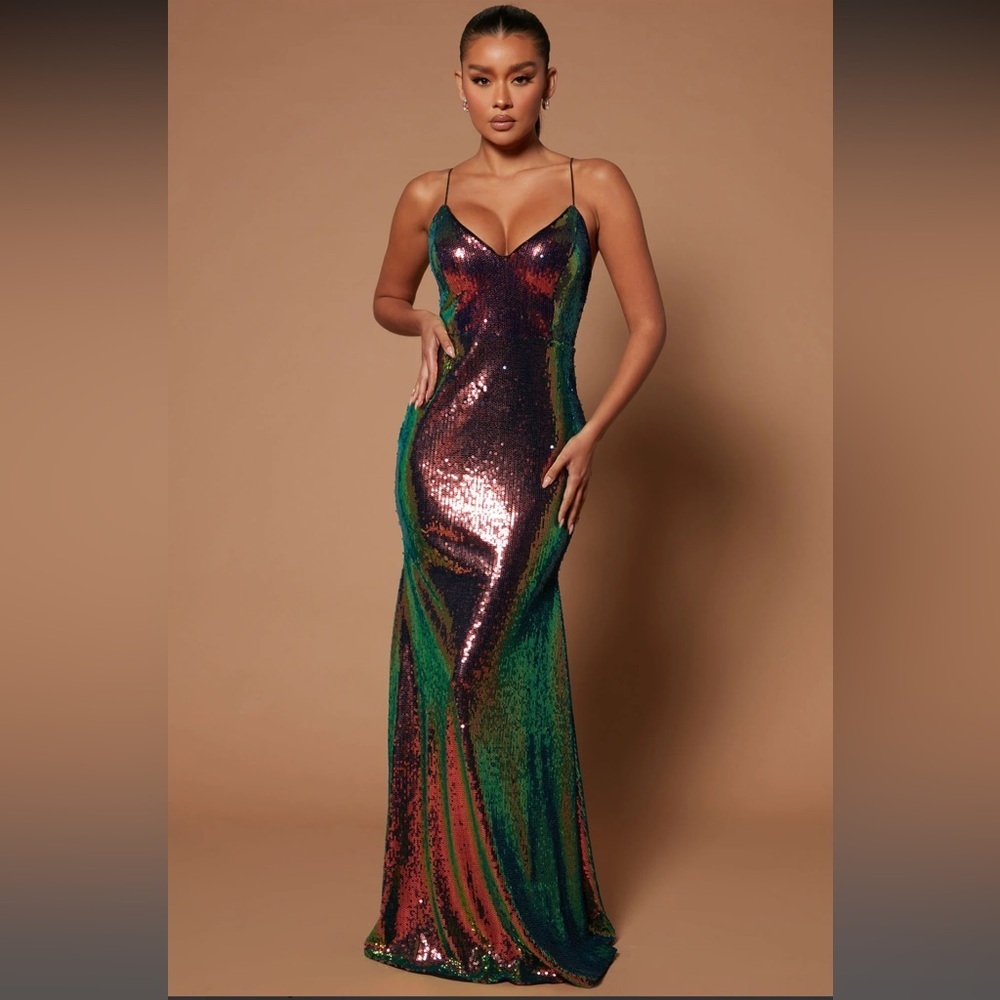 Sequin Gown